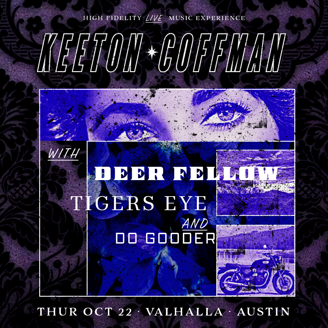 Thur Oct 22 • AUSTIN TX  • General Admission