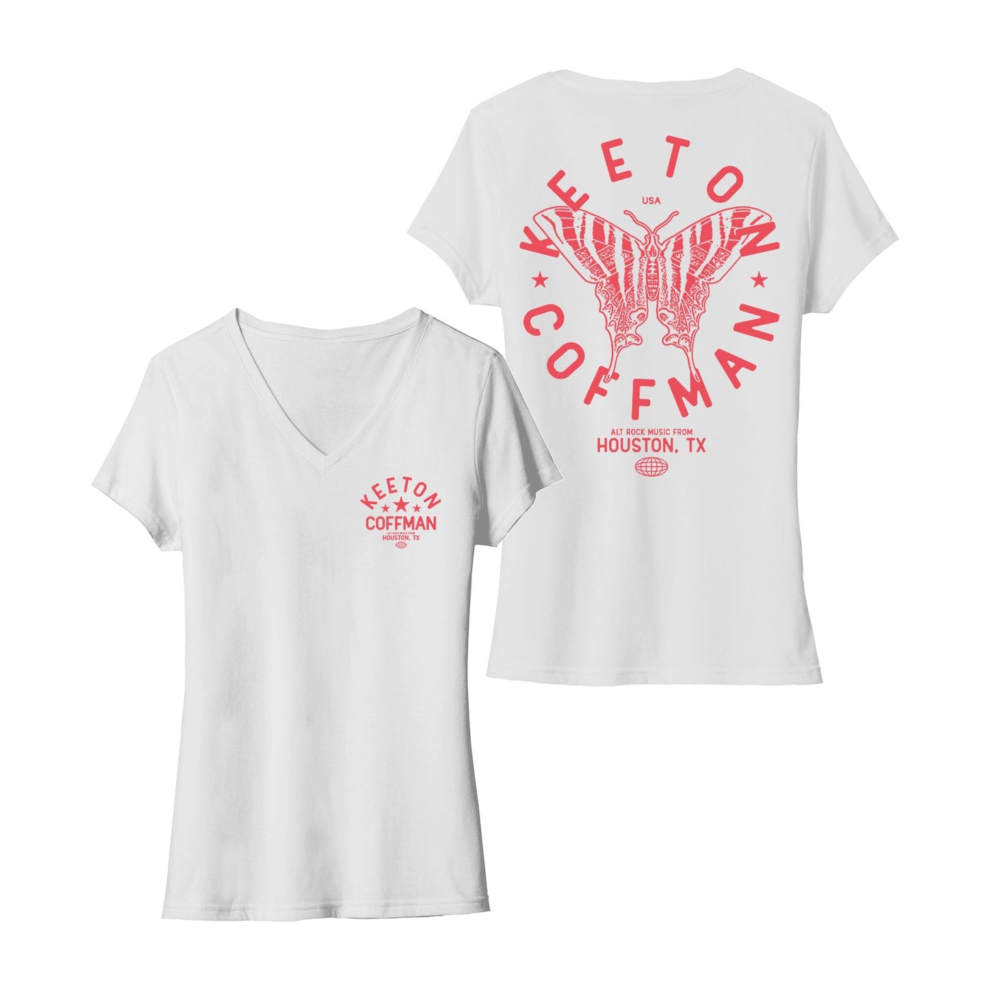 Red Butterfly Tee
