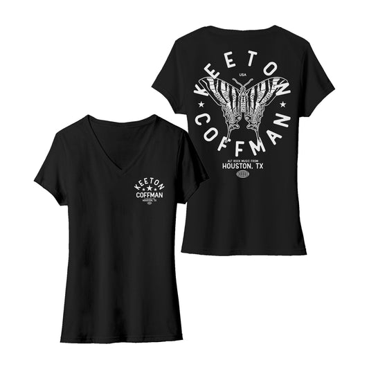 White Butterfly Tee